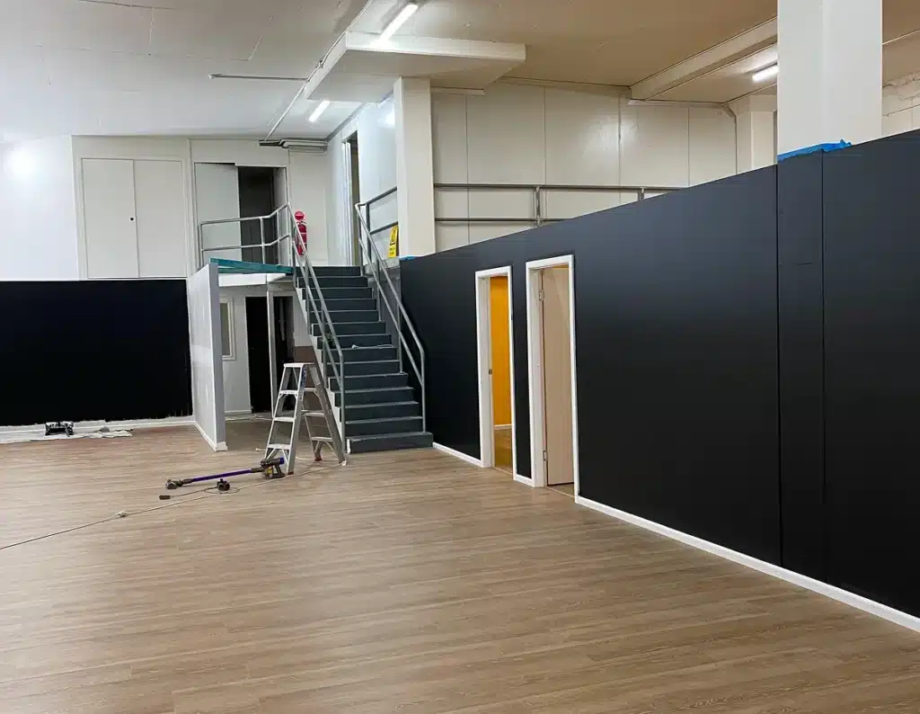 custom warehouse walls