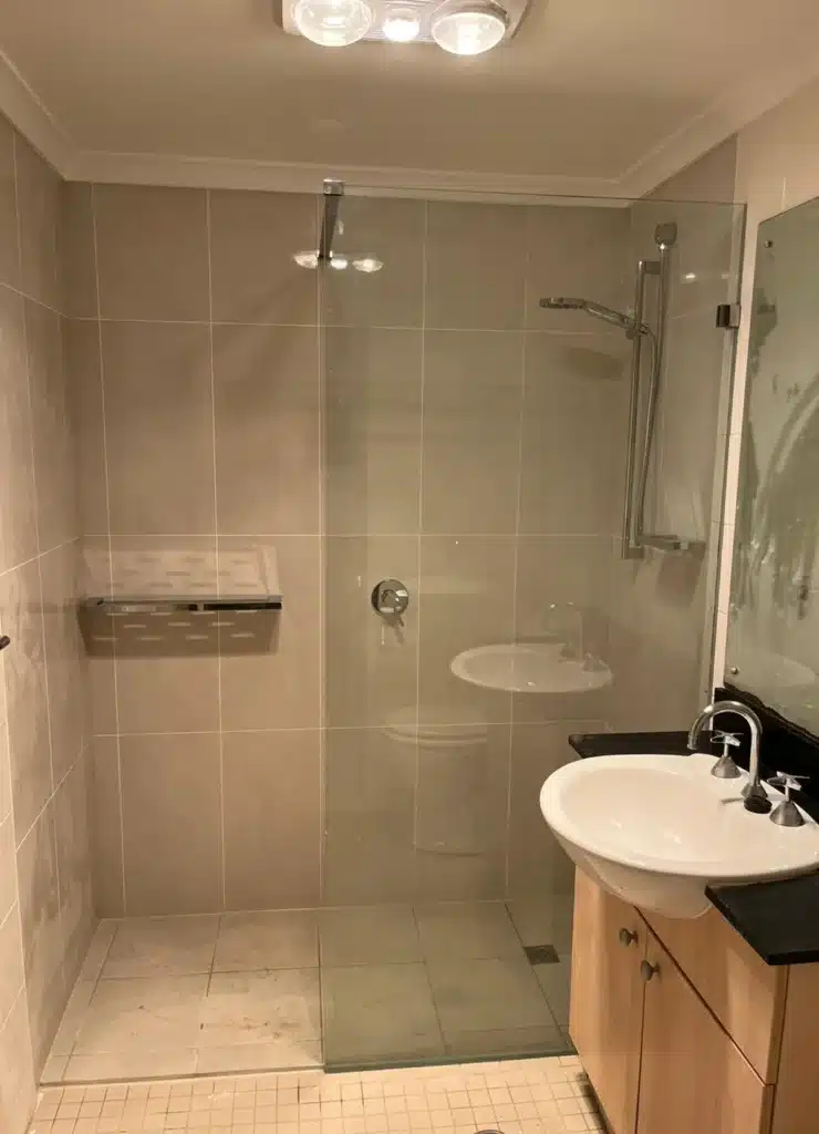 Bathroom & shower renovation